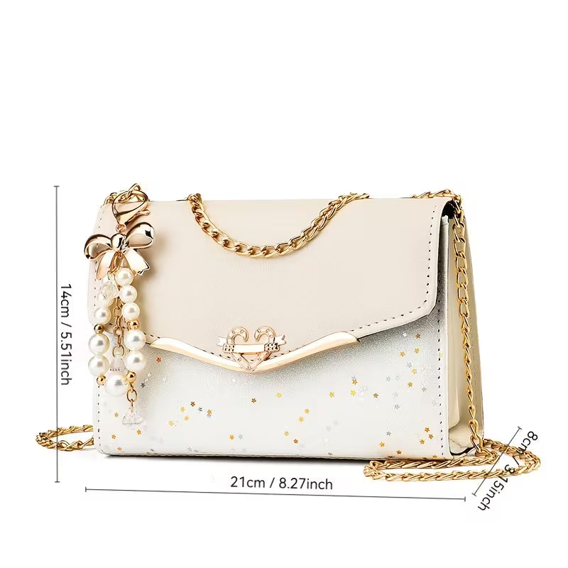 Sac à Bandoulière Paillettes Coréen Chic