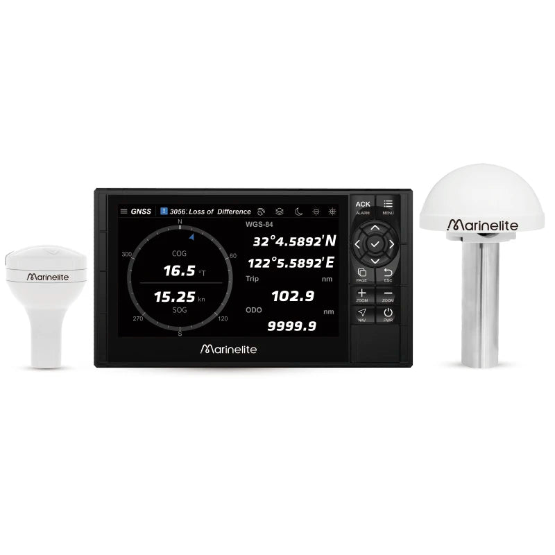 GN9000 Marine GNSS Navigator – GPS/Glonass/Galileo/Beidou Chart Plotter