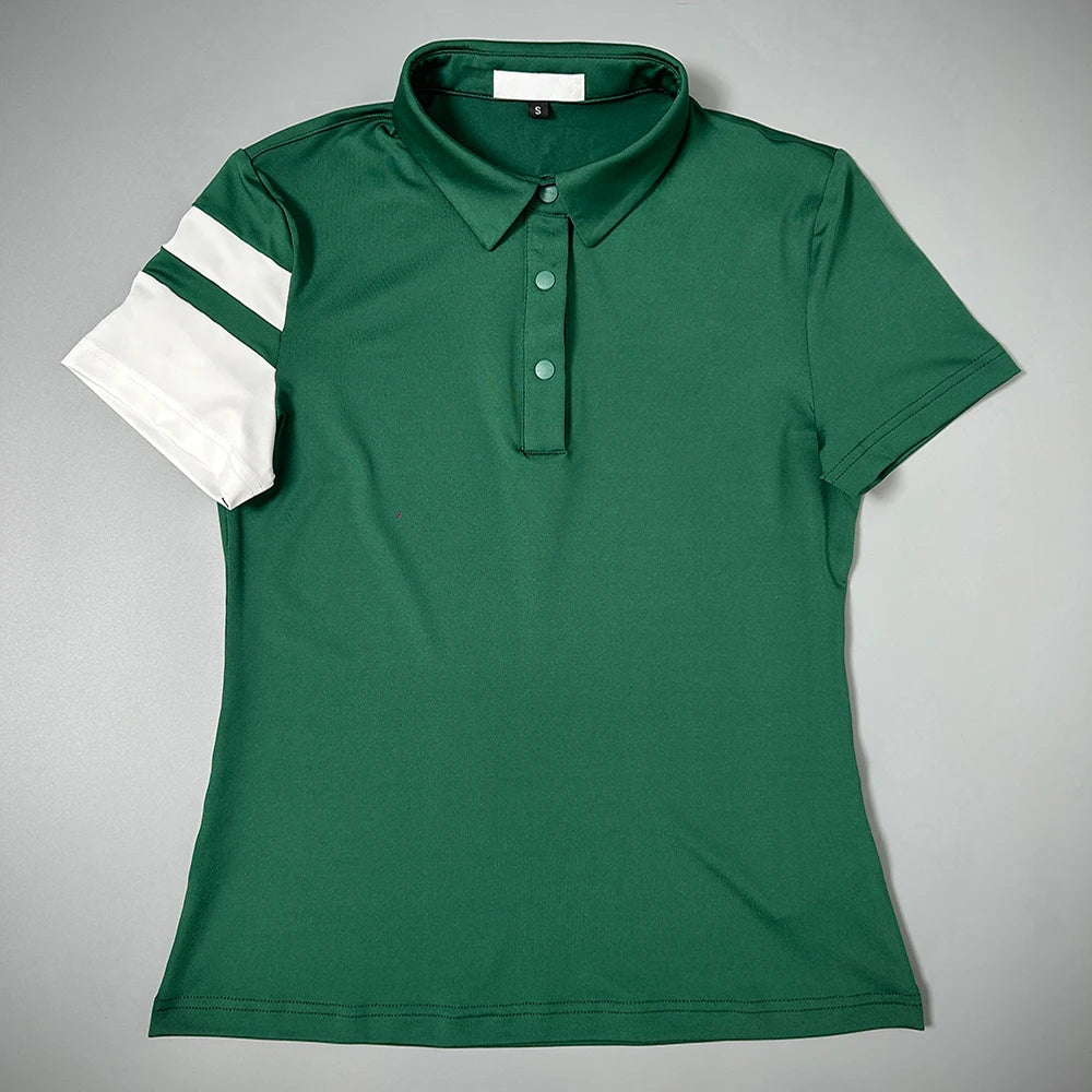 Summer New Style Golf Clothing - Women's Polo Shirt Short Sleeves Breathable And Versatile Suitable For All Occasions