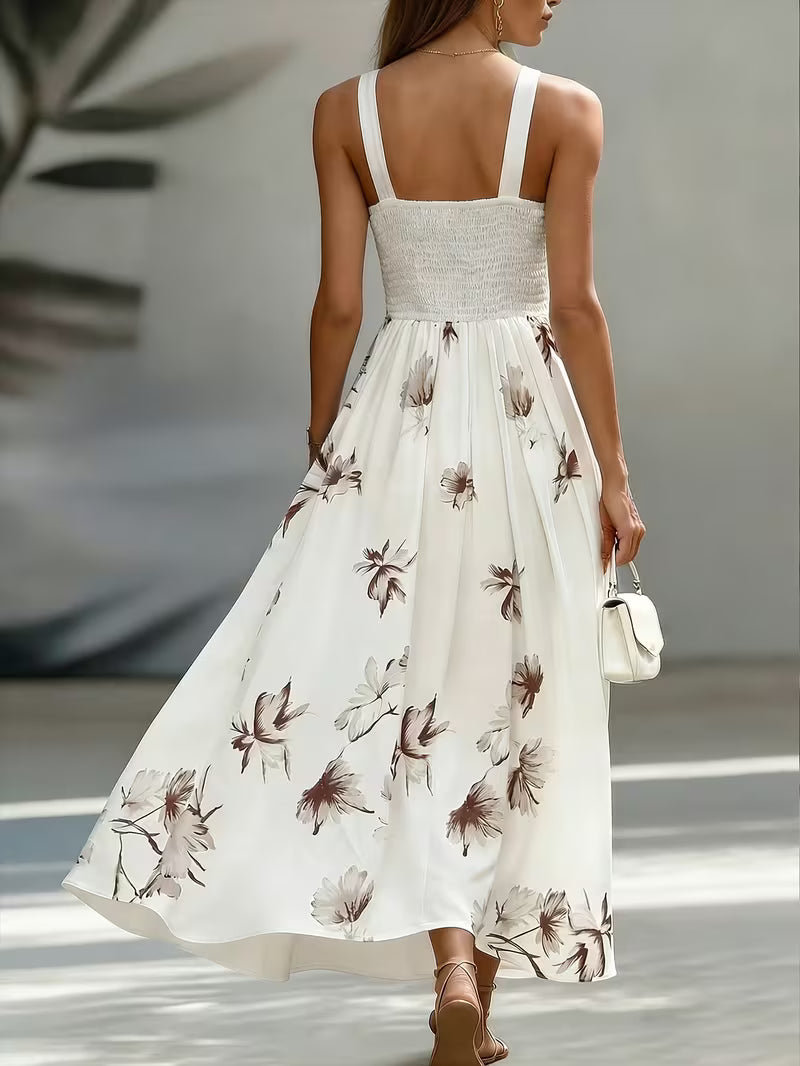 Robe Cache-Cœur Nouée Été Chic