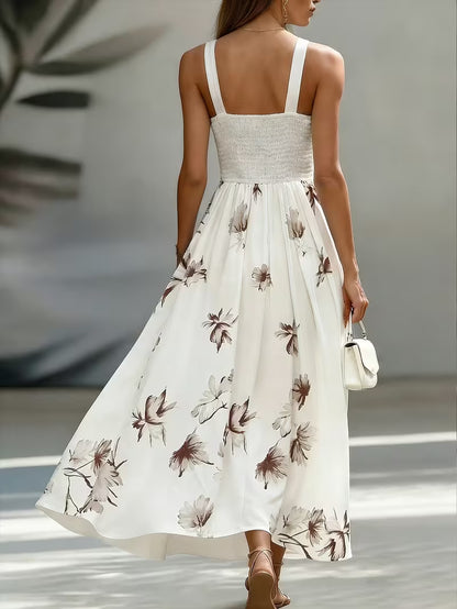 Robe Cache-Cœur Nouée Été Chic
