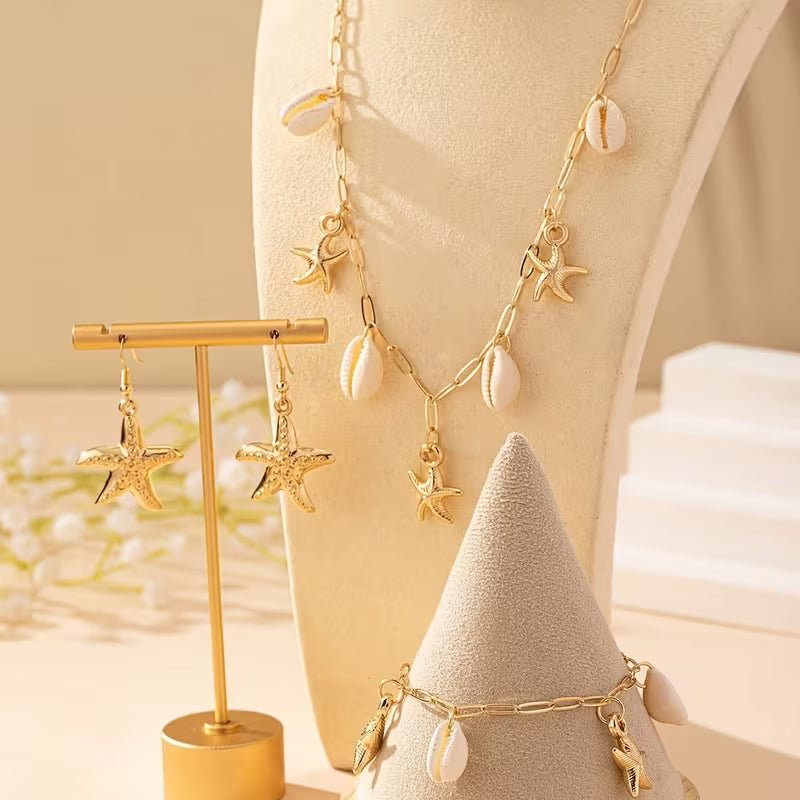 Ensemble Bijoux Océan Bohème 3 Pièces