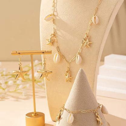 Ensemble Bijoux Océan Bohème 3 Pièces