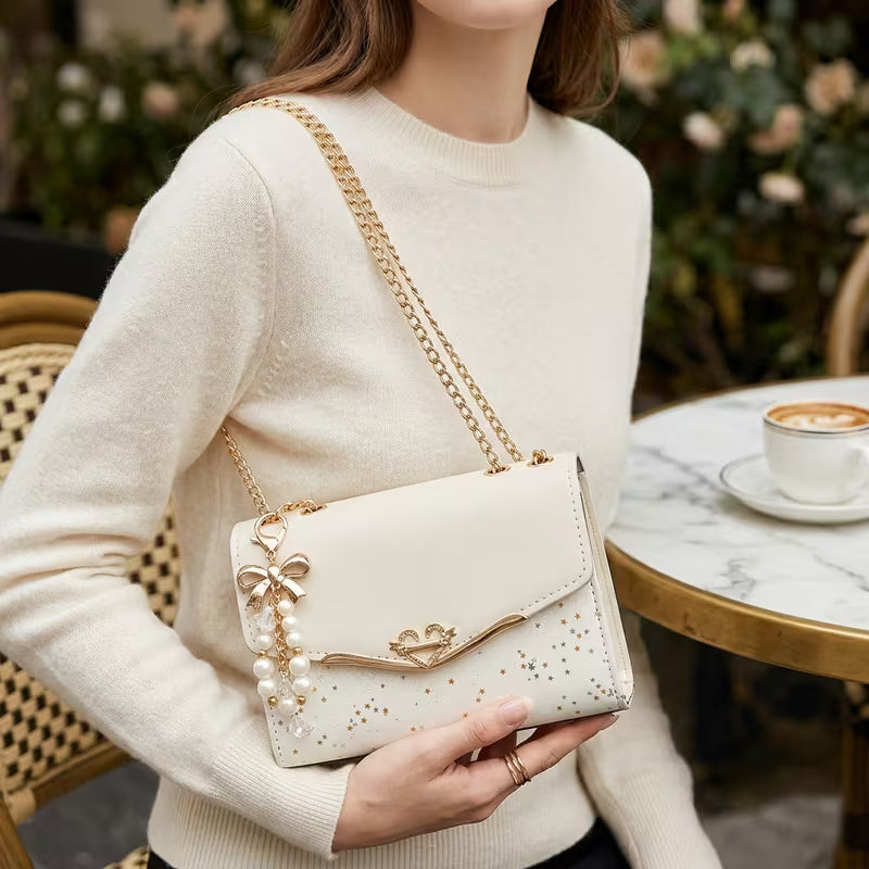 Sac à Bandoulière Paillettes Coréen Chic