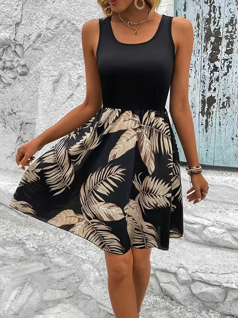 Robe de Plage Patchwork Bohème – Confort et Style Estival