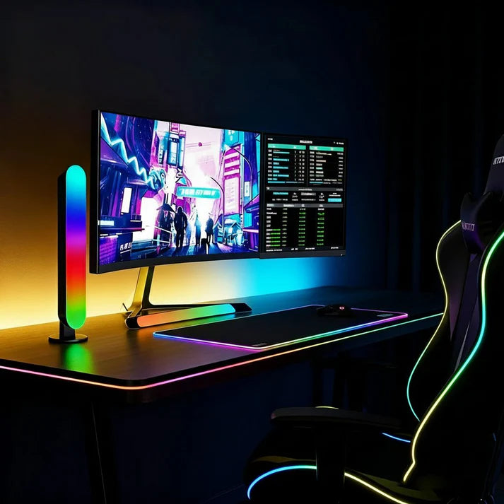 Bandeau LED RGB pour bureau