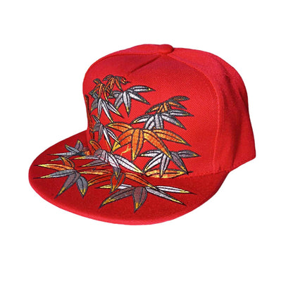Embroidered Flat Top Baseball Cap | Hip Hop Street Style for Men & Women