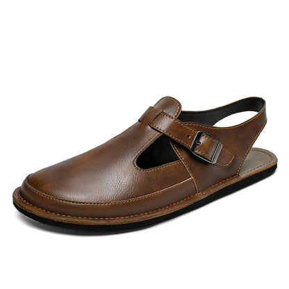 Summer Men'S Sandals Comfortable Lightweight Fashionable Sandals Outdoor Casual Slippers Oil Resistant Waterproof Home Sandals