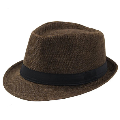 Cycling Caps Summer Men's Hats Fedoras Top Jazz Hat Bucket Bowler Hats Chapeau Fedora Hats Women Black Hat Wedding Caps