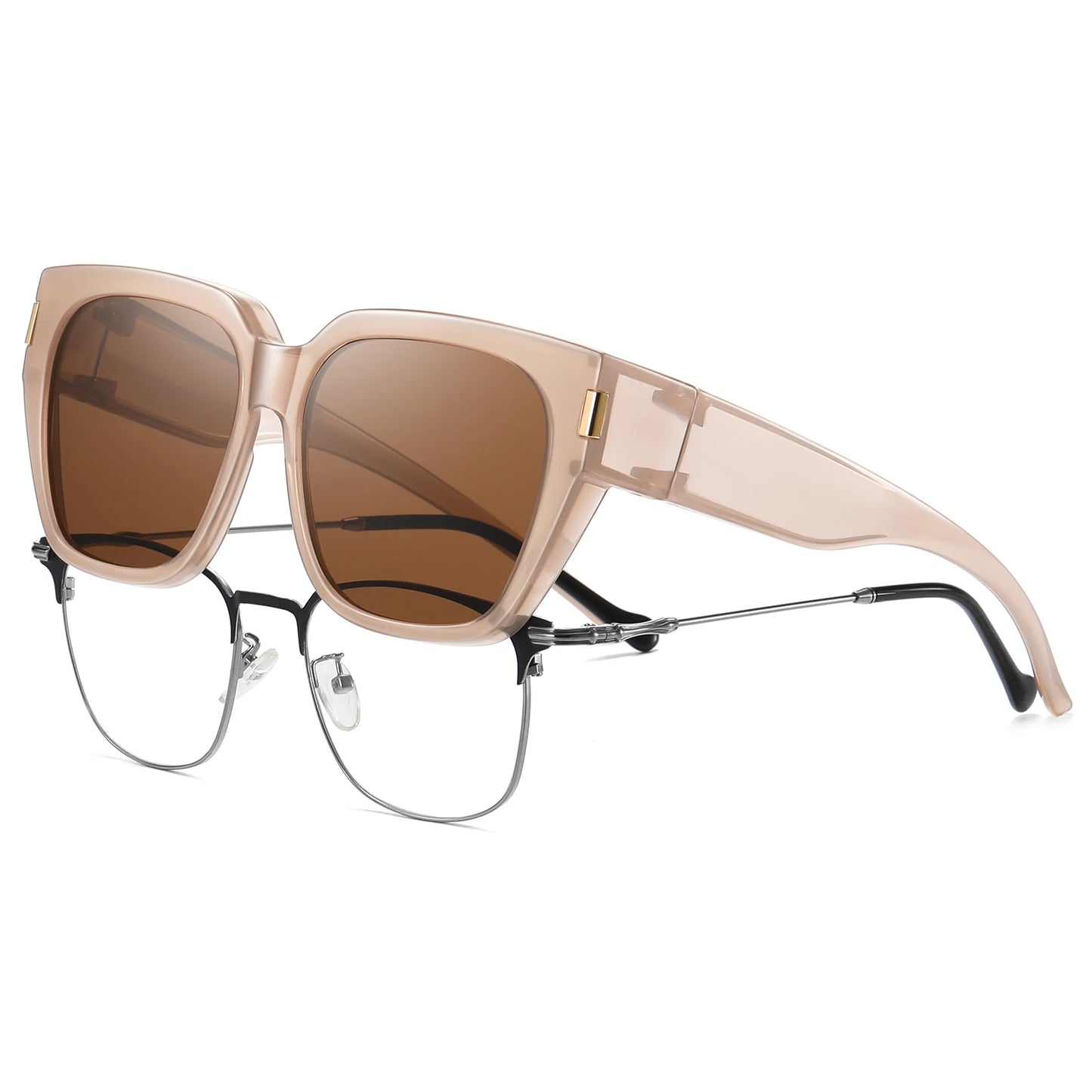 Women's Polarized Sunglasses – Anti-Glare UV400 Square Frame