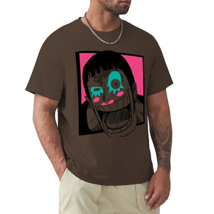 One Piece Bon Clay / Mr.2 Bon Kurei Vintage Graphic T-Shirt — Men's Cotton Anime Tee