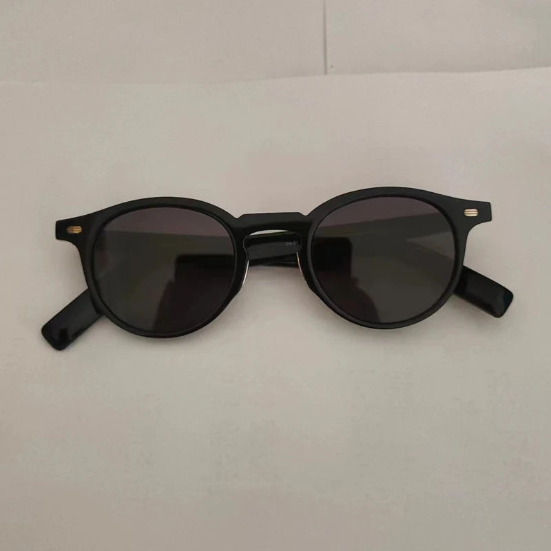 Women's UV Protection Driving Sunglasses — Fashionable Round Frame