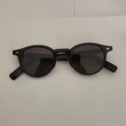 Women's UV Protection Driving Sunglasses — Fashionable Round Frame