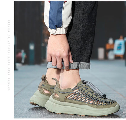 Men's Summer Fashionable Outdoor Sandals Wading Shoes Men's and Women's Beach Shoes These Sandals Are Perfect for The Beach