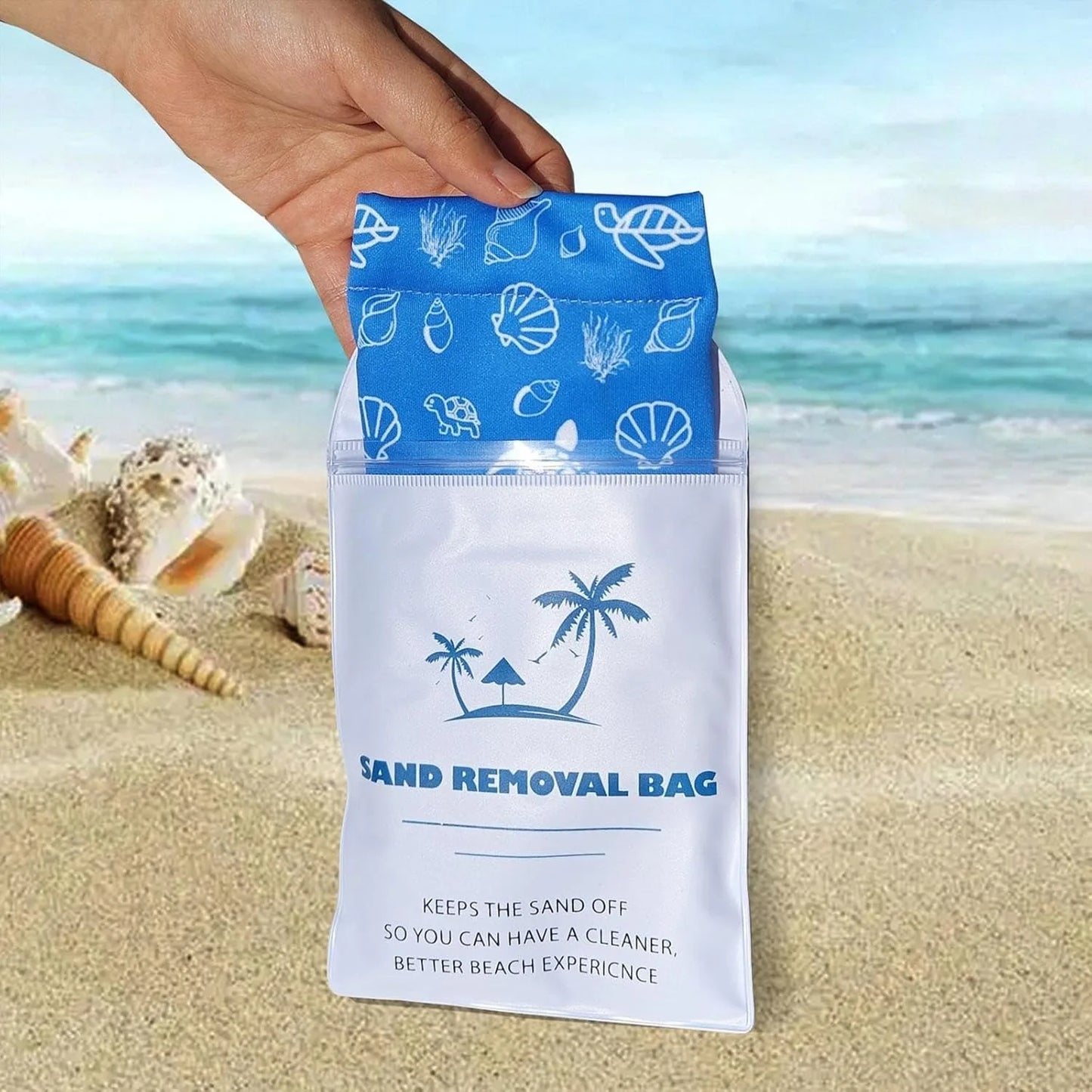 Beach Vacation Essentials Sand Remover Bag 