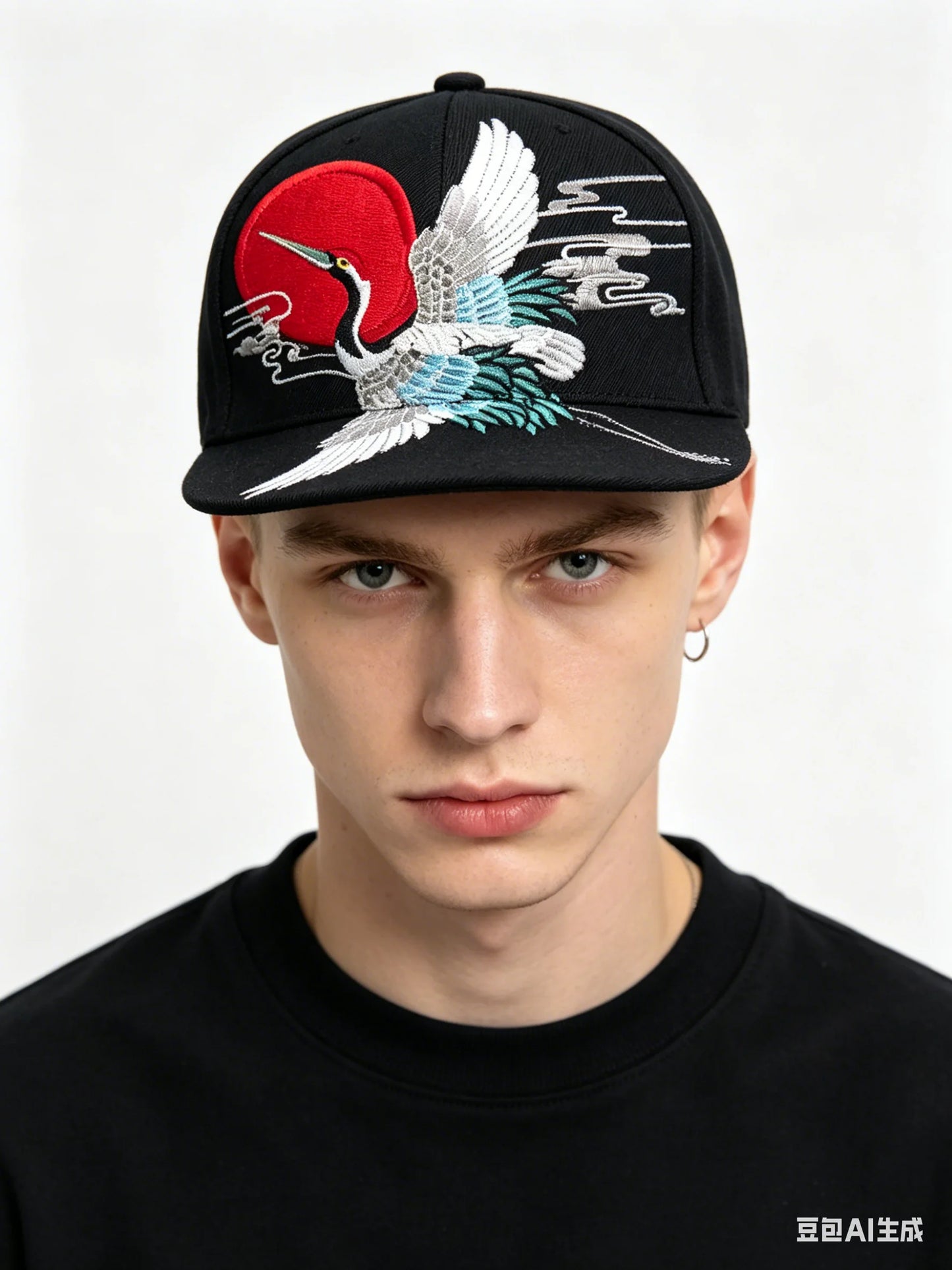 Embroidered Flat Top Baseball Cap | Hip Hop Street Style for Men & Women