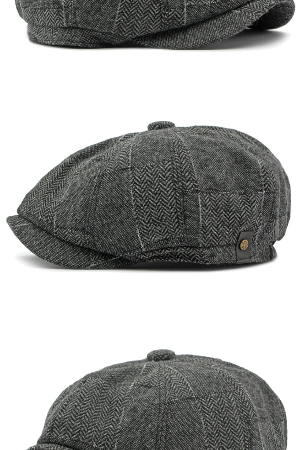 HT4341 Beret Cap Spring Autumn Caps for Men Women Vintage Plaid Octagonal Cap Hat Female Retro Artist Painter Male Beret Hats