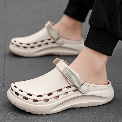 Men's Lightweight EVA Slide Sandals — Casual Beach & Indoor Slippers