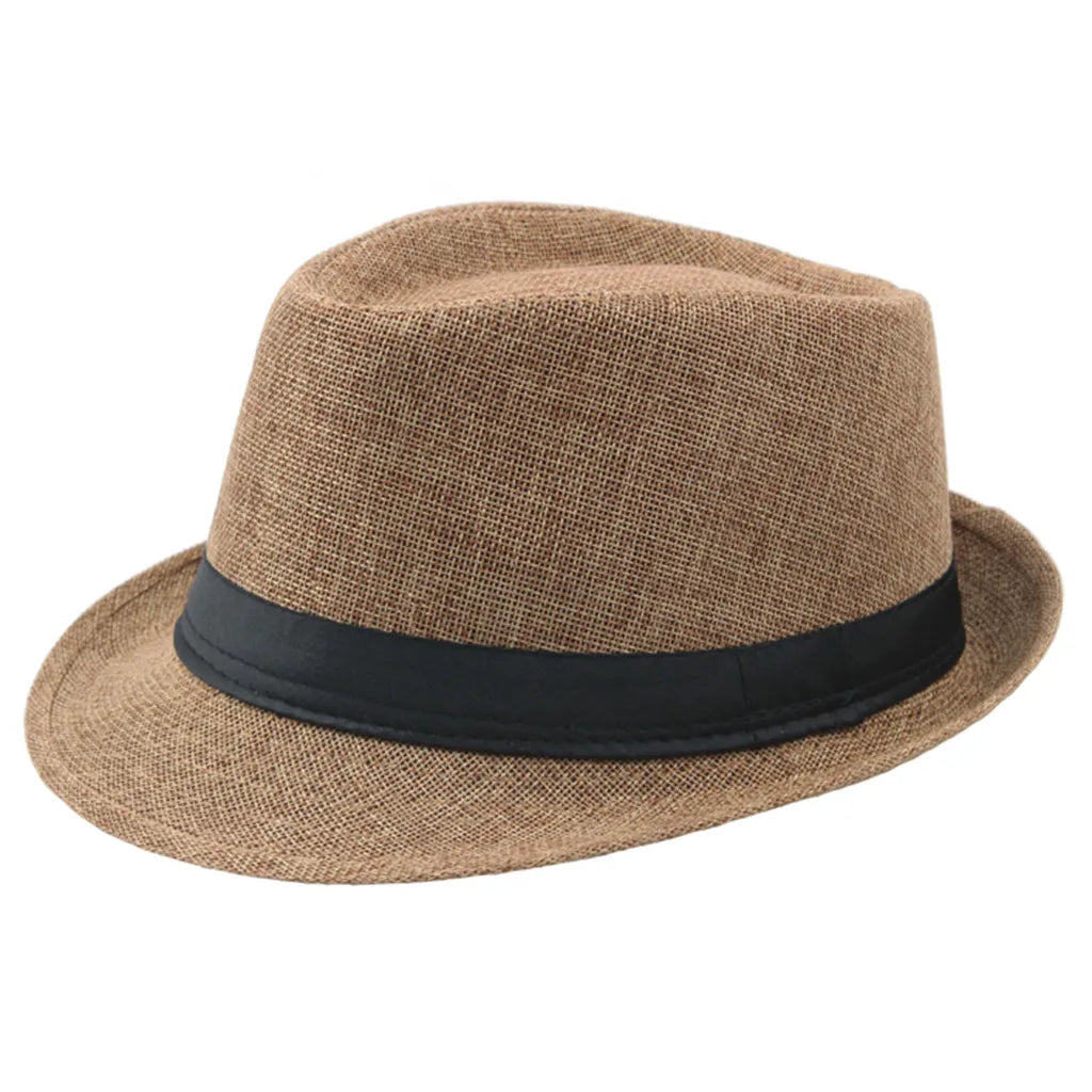 Cycling Caps Summer Men's Hats Fedoras Top Jazz Hat Bucket Bowler Hats Chapeau Fedora Hats Women Black Hat Wedding Caps