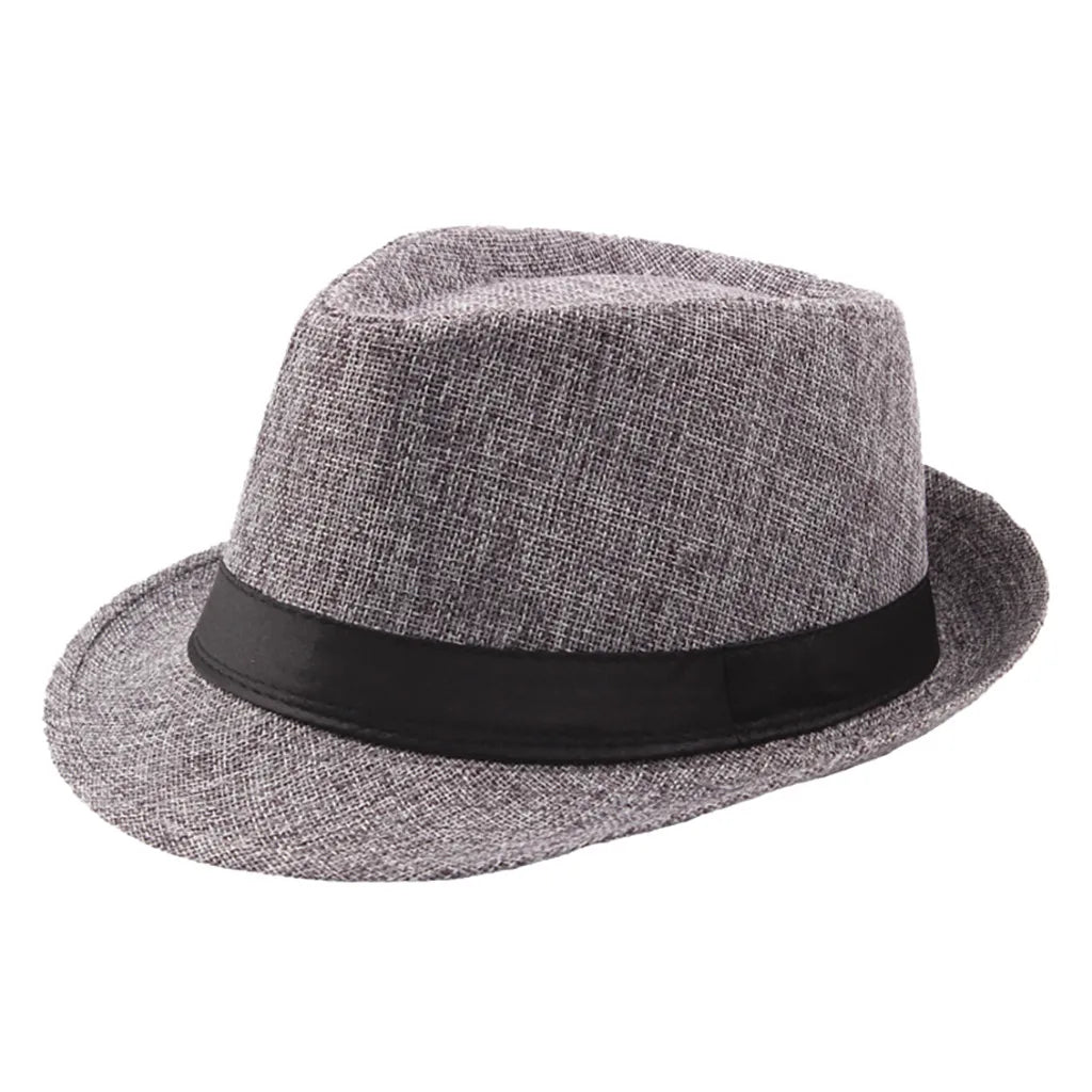 Cycling Caps Summer Men's Hats Fedoras Top Jazz Hat Bucket Bowler Hats Chapeau Fedora Hats Women Black Hat Wedding Caps