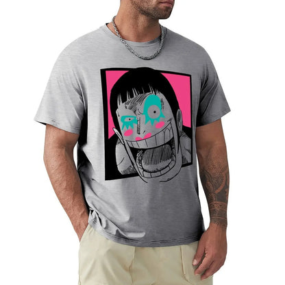 One Piece Bon Clay / Mr.2 Bon Kurei Vintage Graphic T-Shirt — Men's Cotton Anime Tee