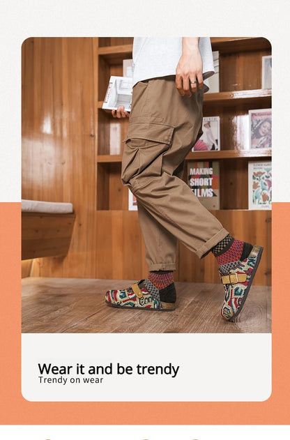 Men's Summer Sandals Casual Shoes Men Comfortable Driving Lazy Shoes Breathable Walking Shoes Non Slip Lightweight Sneakers