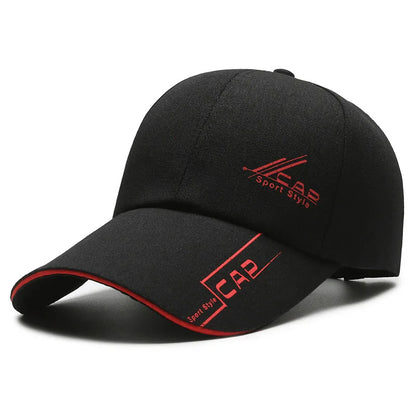Long Brim Baseball Cap — Outdoor Sun & Fishing Hat for Men & Women