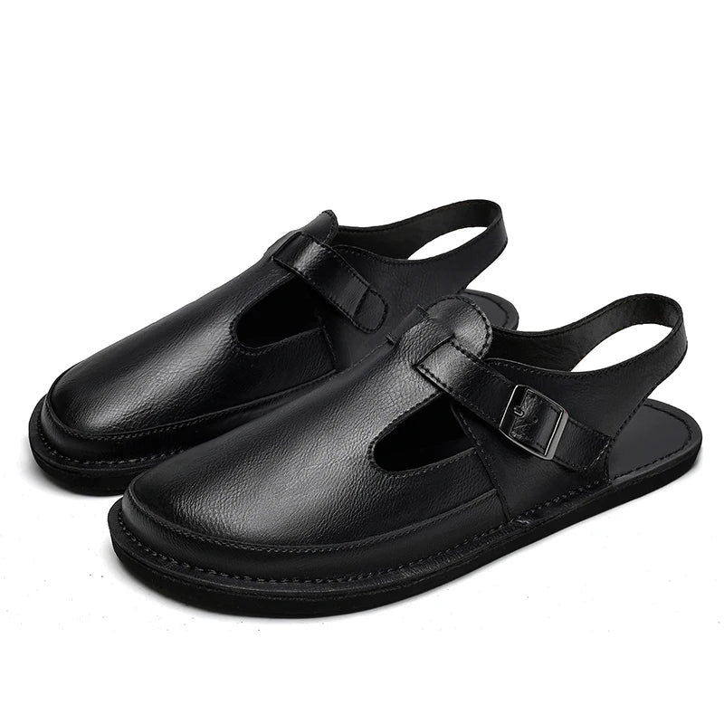 Summer Men'S Sandals Comfortable Lightweight Fashionable Sandals Outdoor Casual Slippers Oil Resistant Waterproof Home Sandals