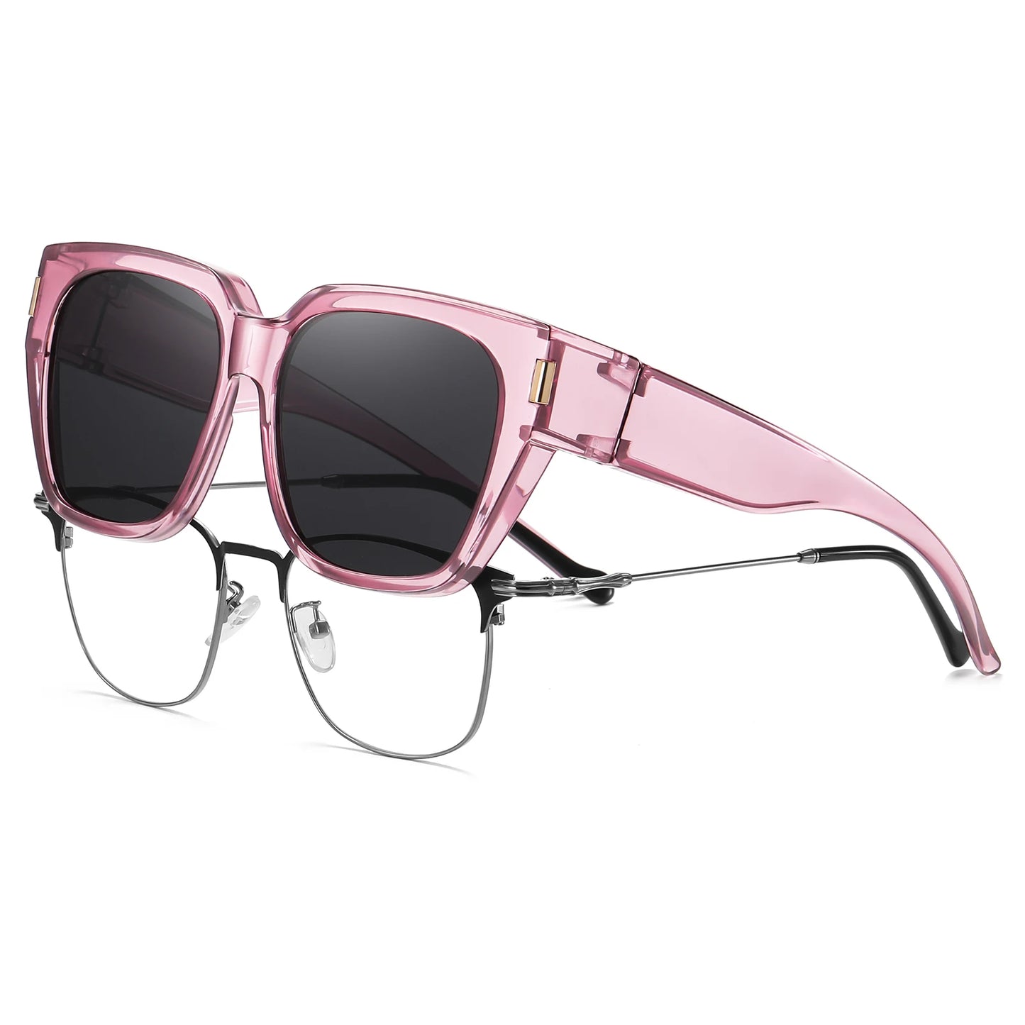 Women's Polarized Sunglasses – Anti-Glare UV400 Square Frame