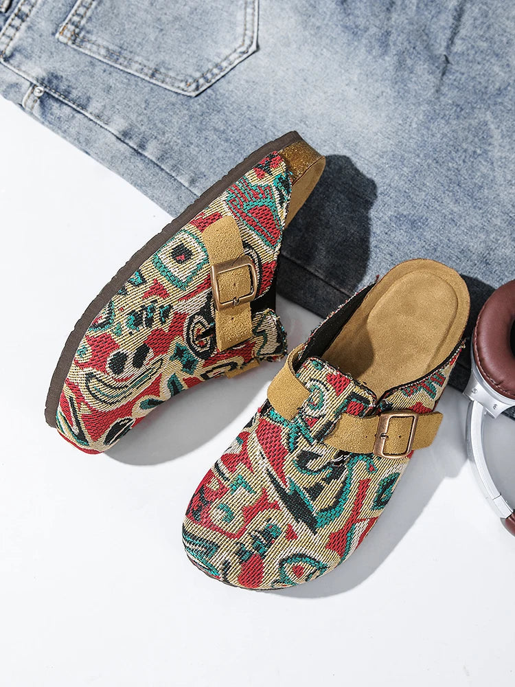 Men's Summer Sandals Casual Shoes Men Comfortable Driving Lazy Shoes Breathable Walking Shoes Non Slip Lightweight Sneakers