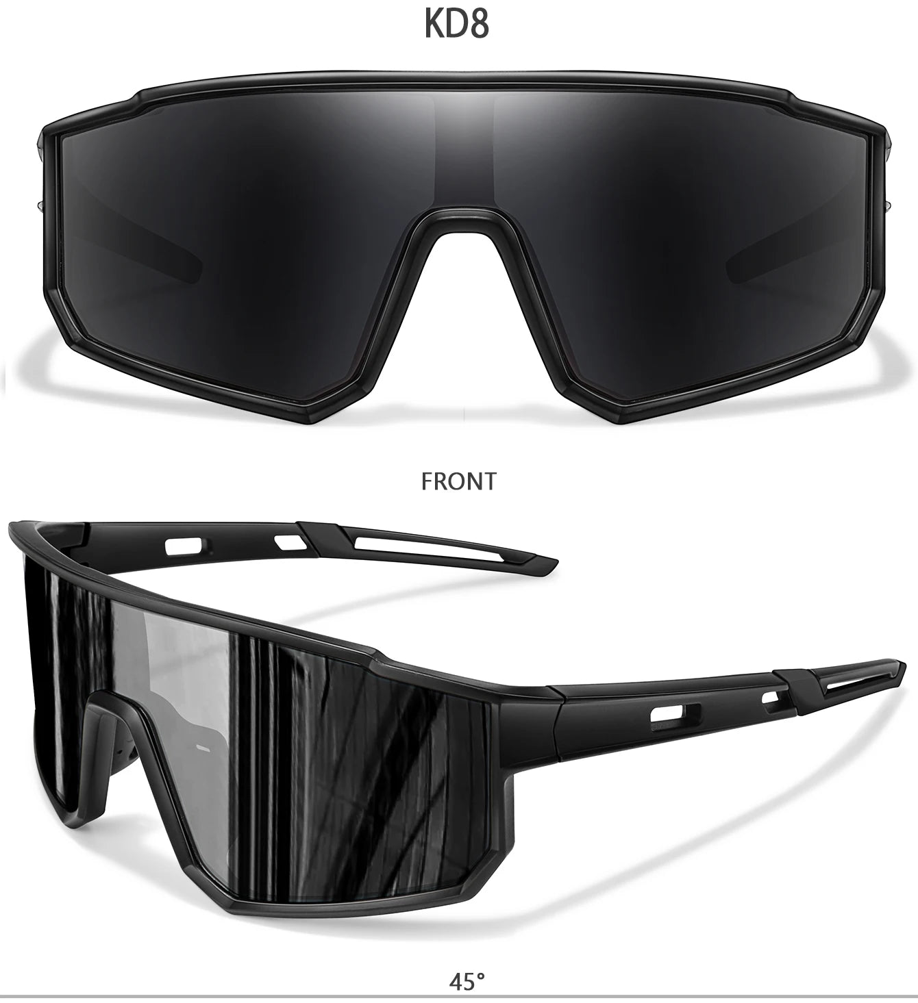 Windproof UV Protection Sunglasses – Unisex Outdoor Sports