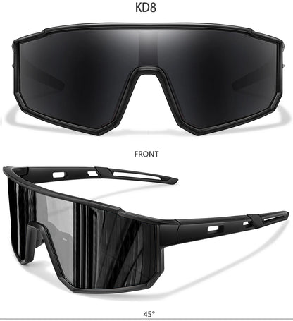 Windproof UV Protection Sunglasses – Unisex Outdoor Sports