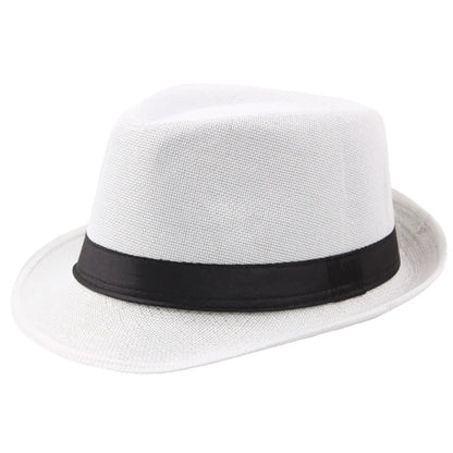 Cycling Caps Summer Men's Hats Fedoras Top Jazz Hat Bucket Bowler Hats Chapeau Fedora Hats Women Black Hat Wedding Caps