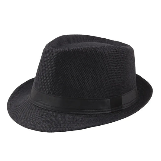 Cycling Caps Summer Men's Hats Fedoras Top Jazz Hat Bucket Bowler Hats Chapeau Fedora Hats Women Black Hat Wedding Caps