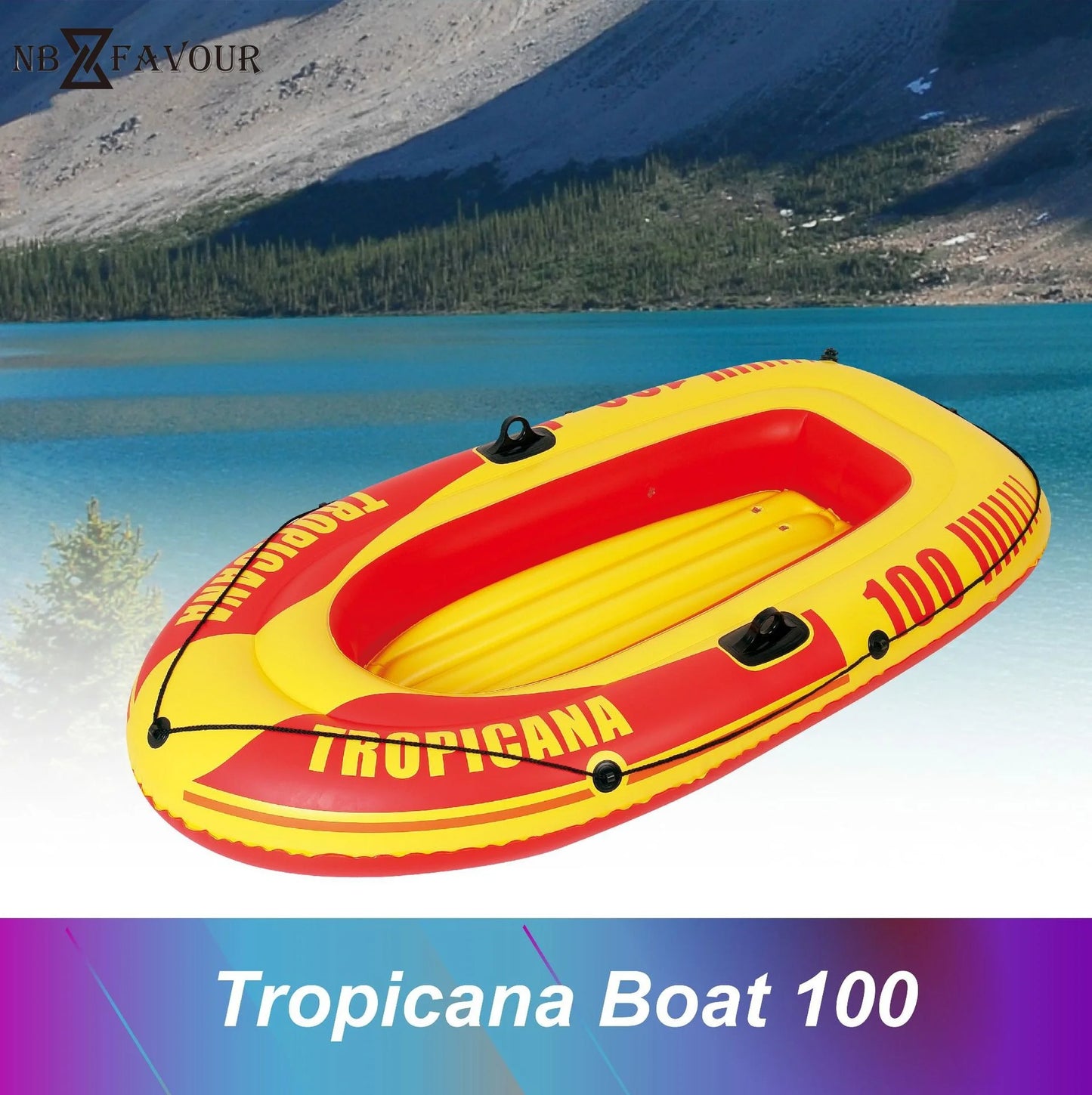 200 Boat Set 'FISHMAN' Outdoor Inflatable Water 