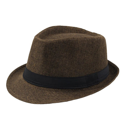 Cycling Caps Summer Men's Hats Fedoras Top Jazz Hat Bucket Bowler Hats Chapeau Fedora Hats Women Black Hat Wedding Caps
