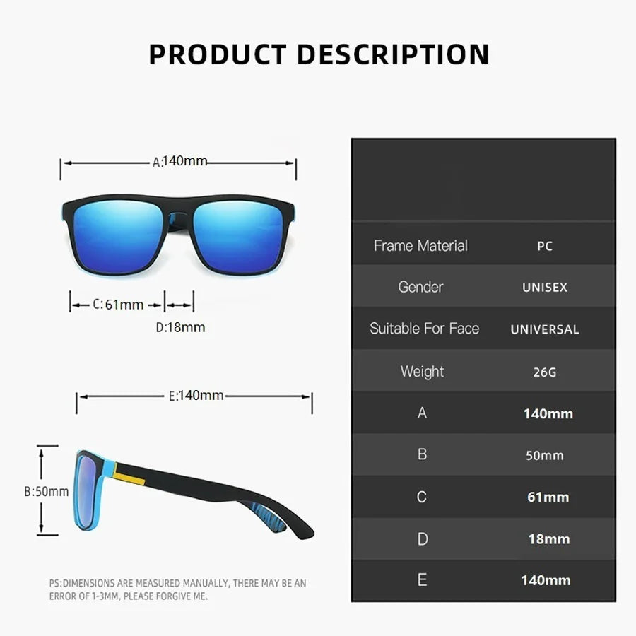 14-Pack Vintage Square Sunglasses — UV400 Unisex Men & Women