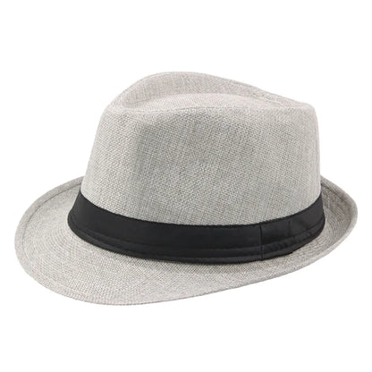 Cycling Caps Summer Men's Hats Fedoras Top Jazz Hat Bucket Bowler Hats Chapeau Fedora Hats Women Black Hat Wedding Caps