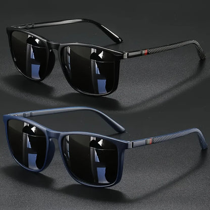 Luxury Square Vintage Sunglasses – Unisex UV400 Polarized