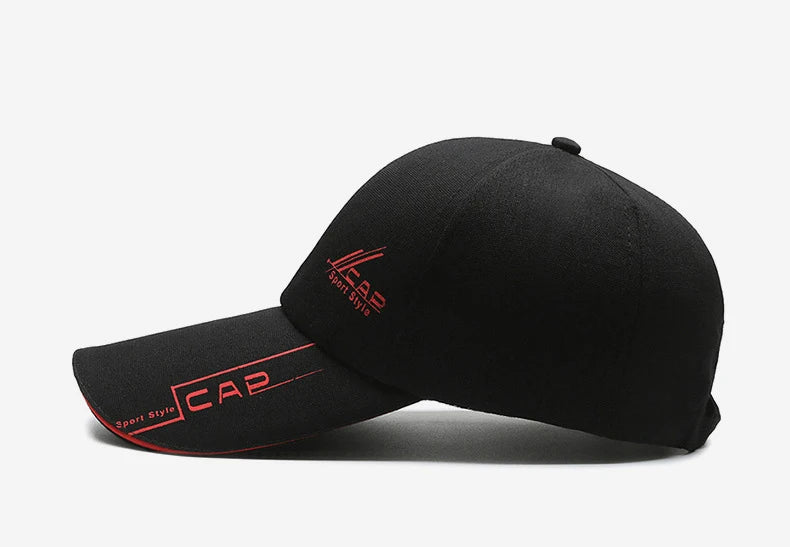 Long Brim Baseball Cap — Outdoor Sun & Fishing Hat for Men & Women