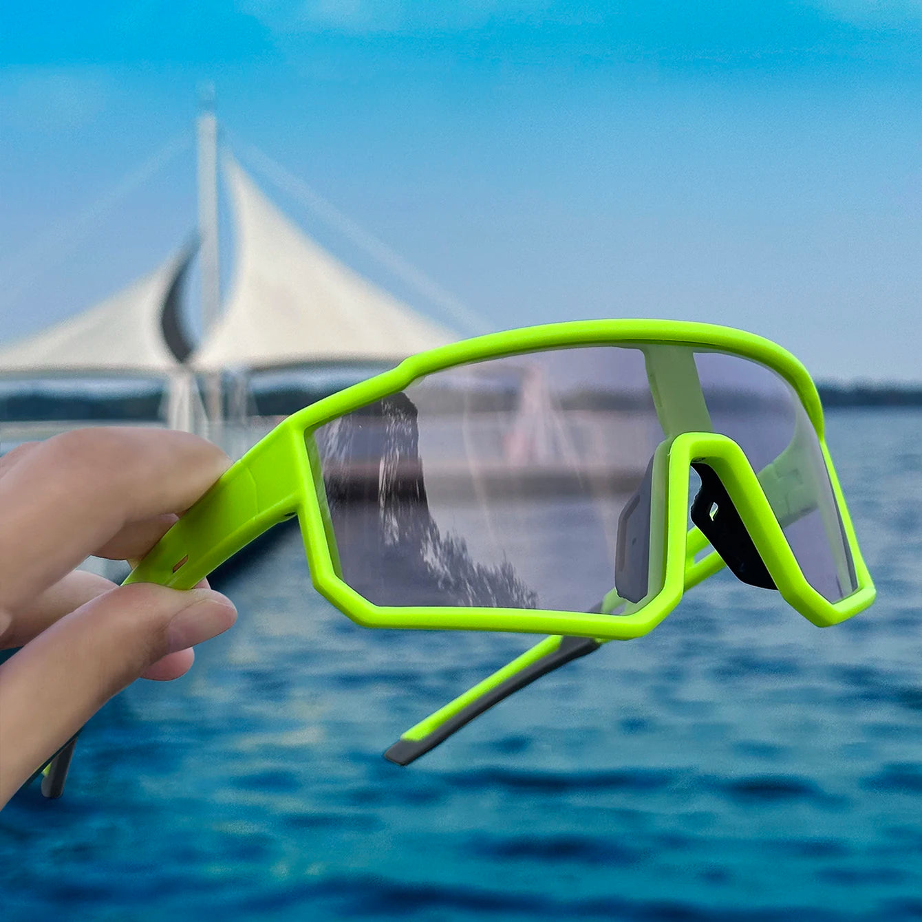 Windproof UV Protection Sunglasses – Unisex Outdoor Sports
