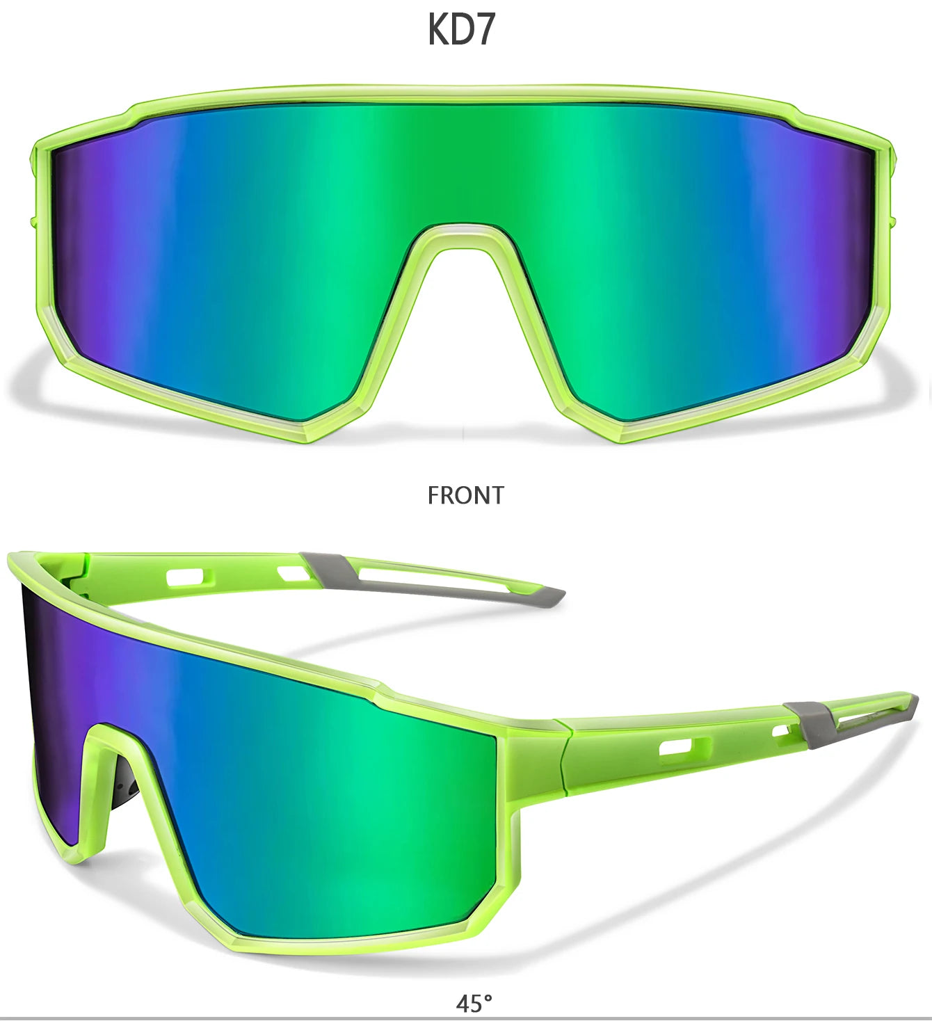 Windproof UV Protection Sunglasses – Unisex Outdoor Sports