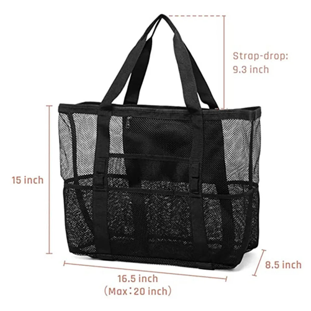 Mesh Beach Bag Waterproof Sandproo