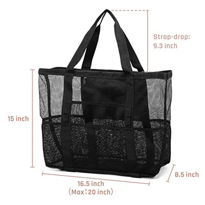 Mesh Beach Bag Waterproof Sandproo