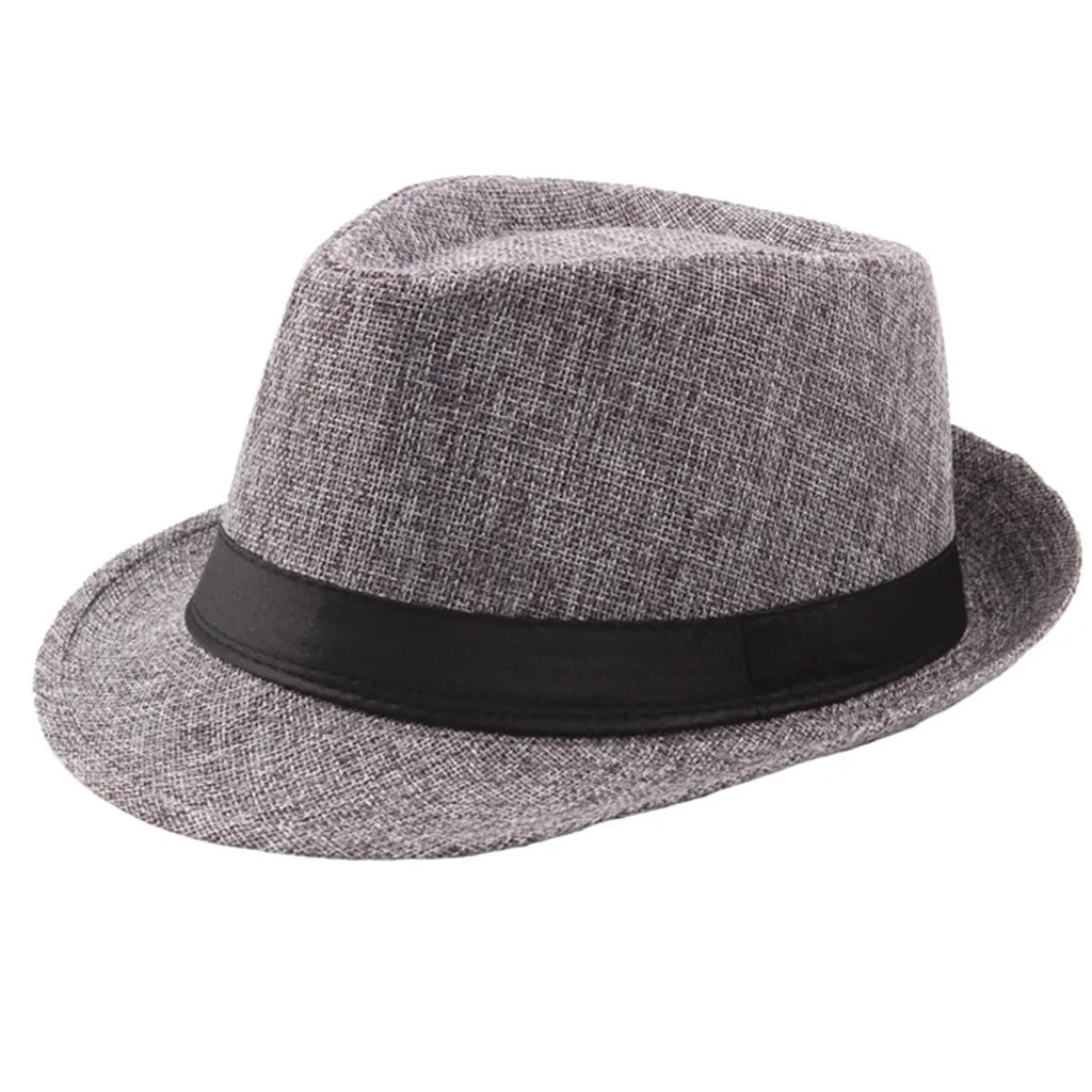 Cycling Caps Summer Men's Hats Fedoras Top Jazz Hat Bucket Bowler Hats Chapeau Fedora Hats Women Black Hat Wedding Caps