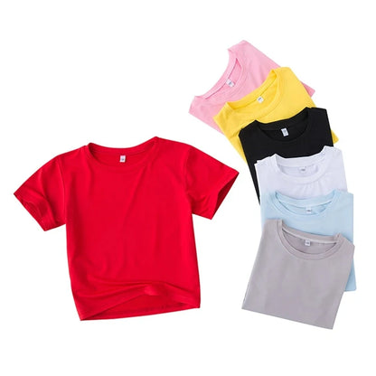 Summer Children's Football and Basketball Sports Clothing-children'sT-shirts+shorts Highly Absorbent Sports Short-sleeved Shirts