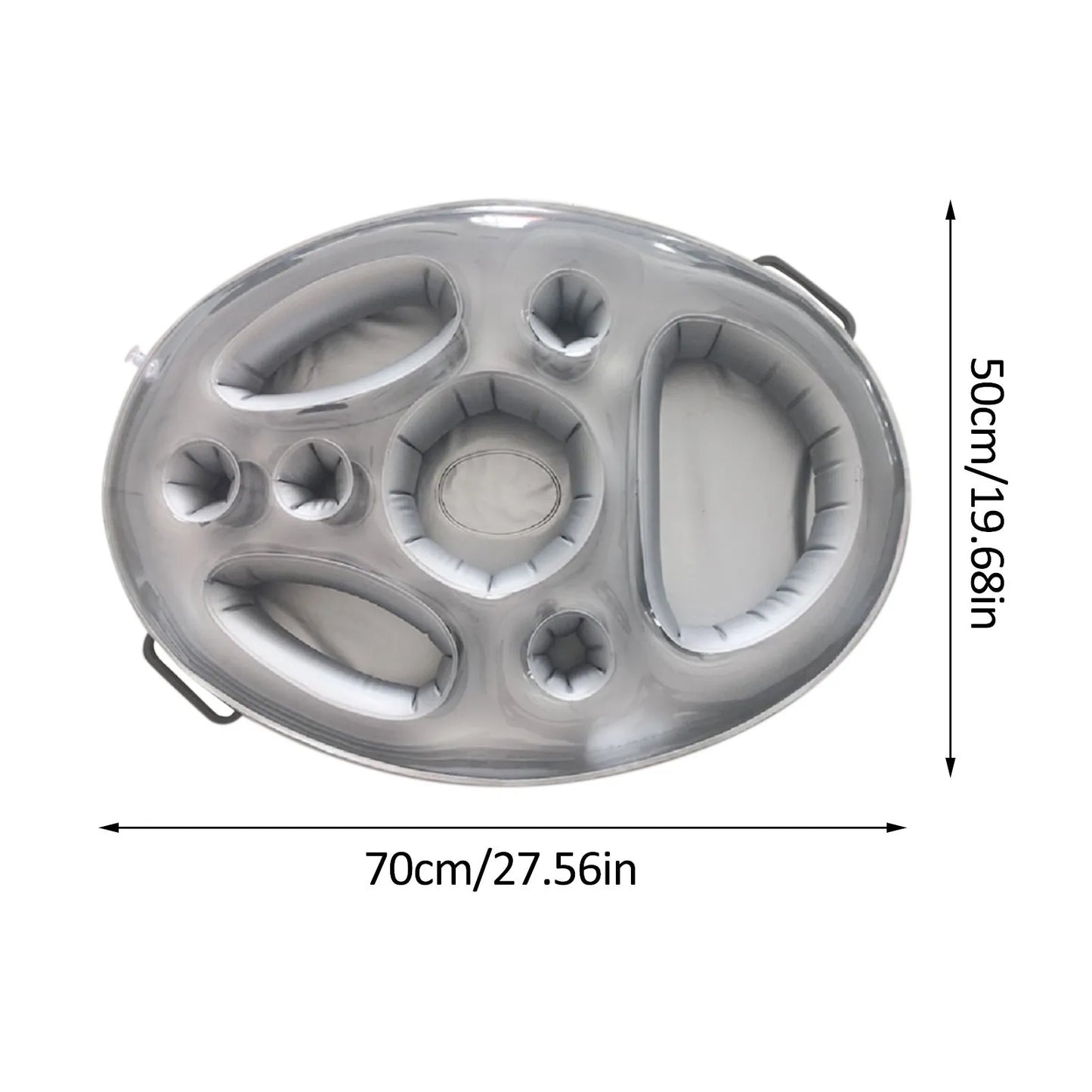Inflatable Pool Float Cup Holder & Drink Tray 