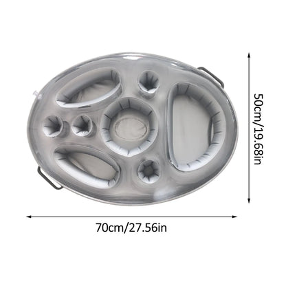 Inflatable Pool Float Cup Holder & Drink Tray 
