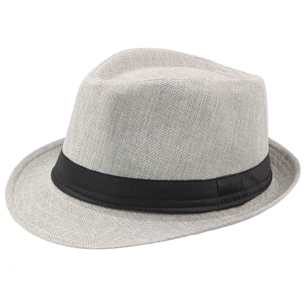 Cycling Caps Summer Men's Hats Fedoras Top Jazz Hat Bucket Bowler Hats Chapeau Fedora Hats Women Black Hat Wedding Caps