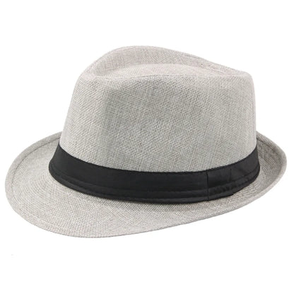 Cycling Caps Summer Men's Hats Fedoras Top Jazz Hat Bucket Bowler Hats Chapeau Fedora Hats Women Black Hat Wedding Caps
